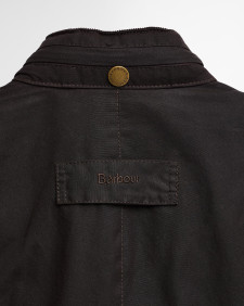 Barbour Re-Loved Corbridge Waxed Jacket - Size S Rustic