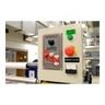 B30 Series Raised Panel Polyester Labels, 0.59" H x 1.77" W, Roll of 450 Labels, Black