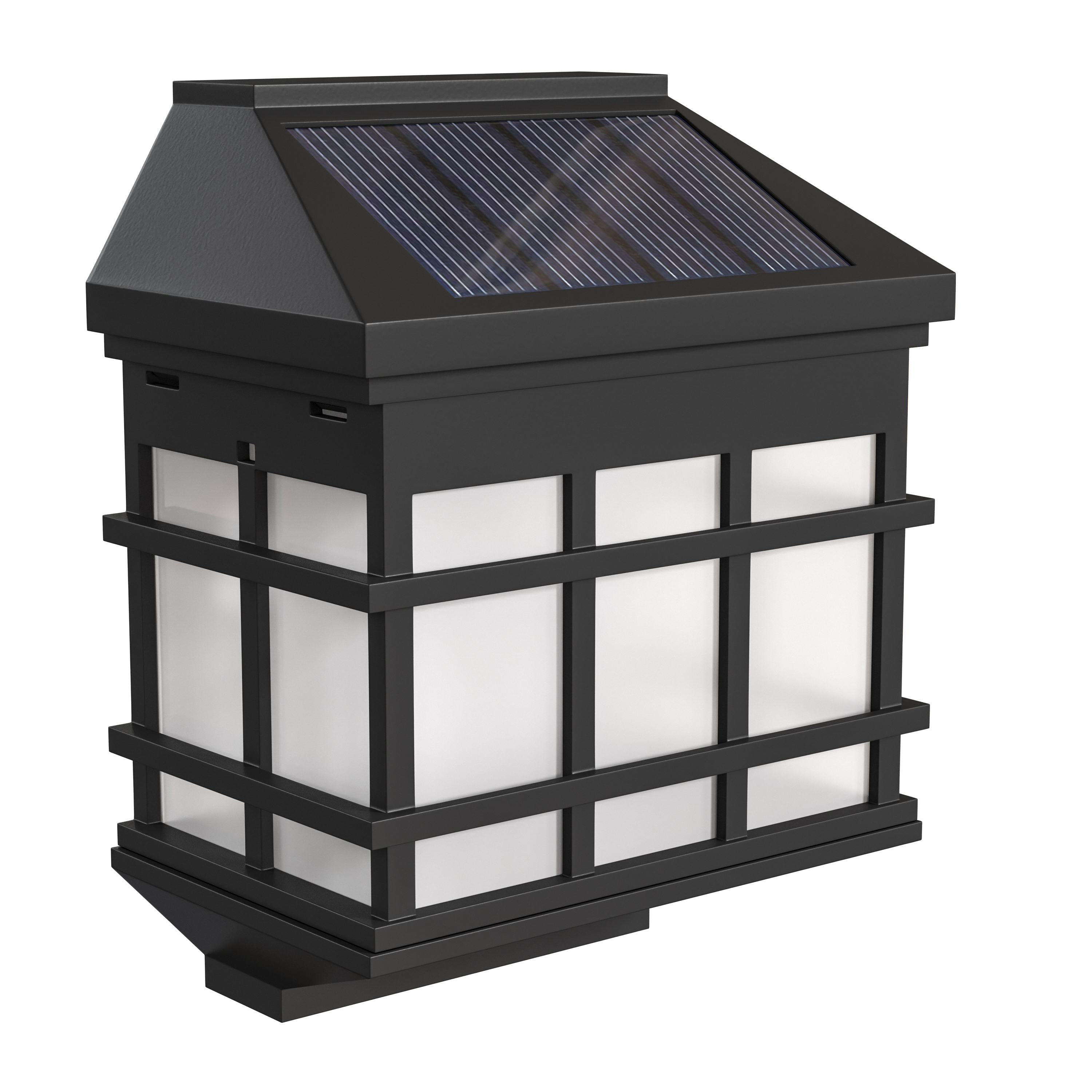 Caan Set of 6 Brown Solar Deck and Fence Lights, Decorative Outdoor Solar Pow... - Picture 11 of 22