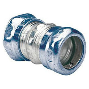 Raintight Compression Coupling, Steel, EMT Conduit, 3/4 in.
