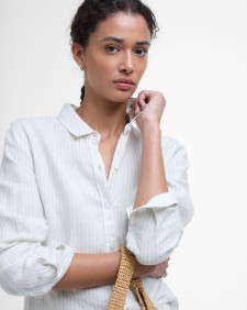 Camicia a maniche lunghe Marine dalla vestibilità comoda 
