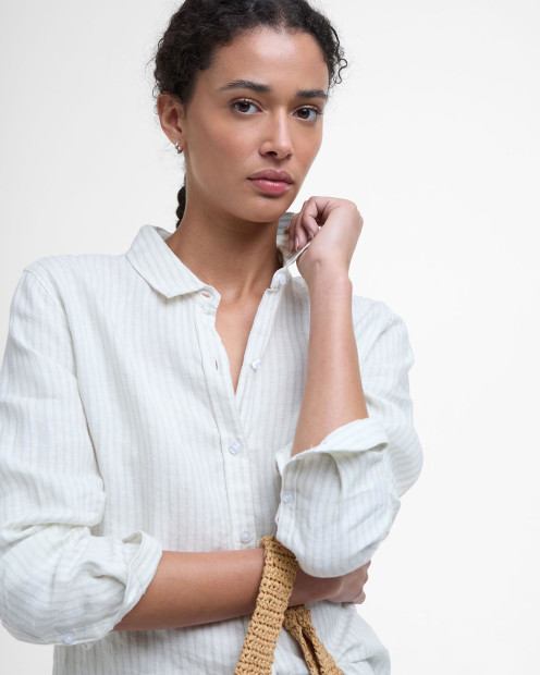 Marine Relaxed Long-Sleeved Shirt 