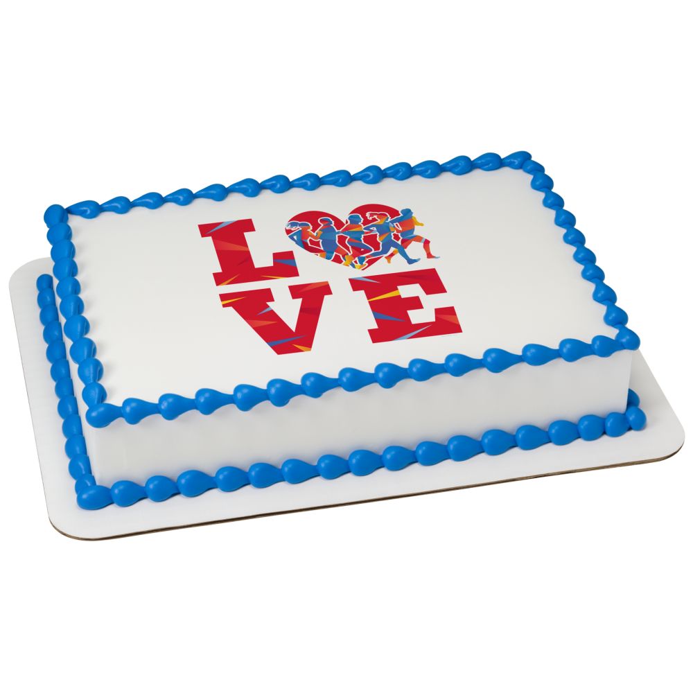 Image Cake Track Love