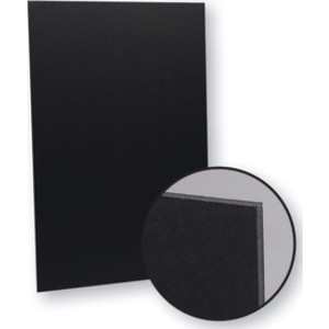 Foam Board, Black, 20" x 30", Pack of 10