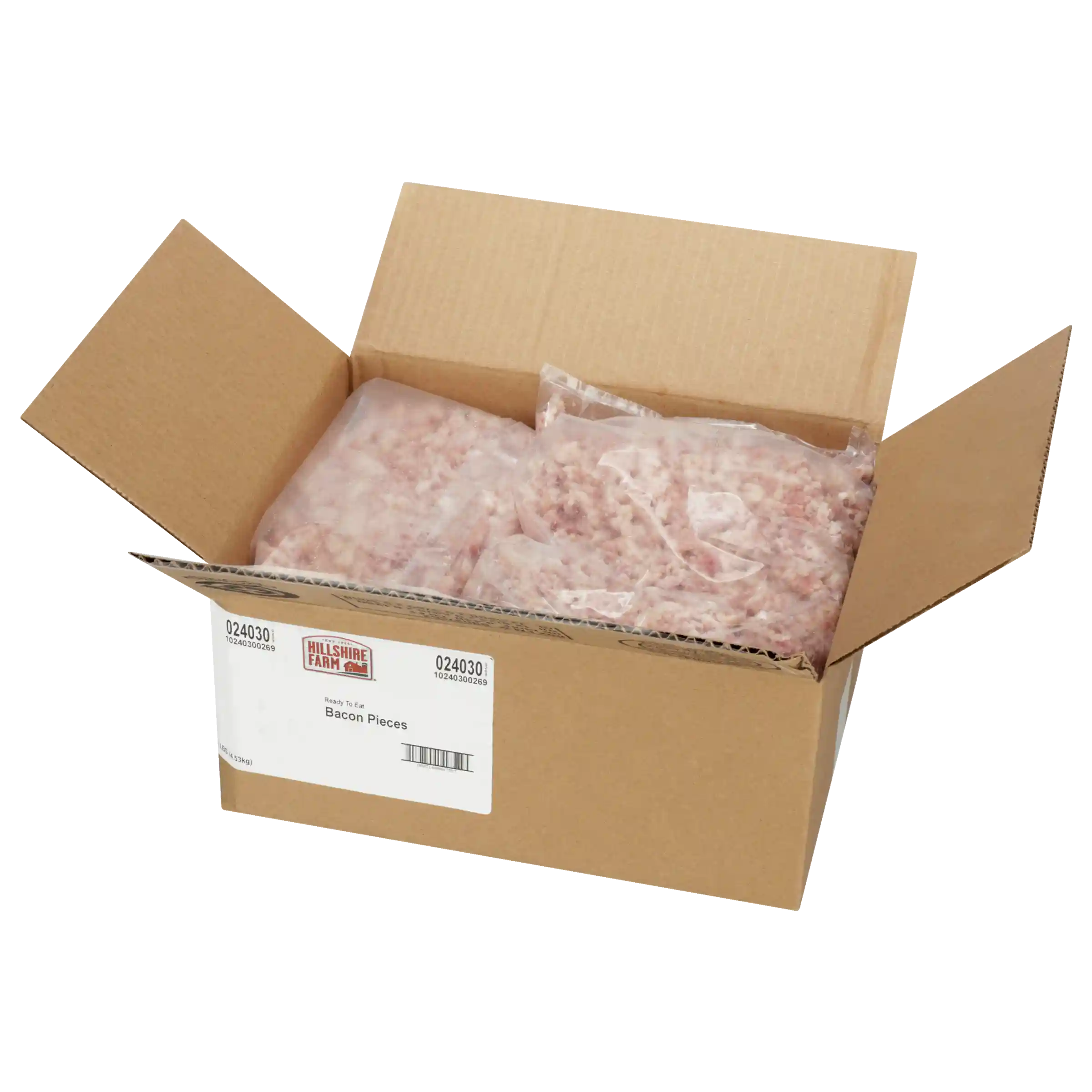 Hillshire Farm® Bakin' Bacon™ Heat-N-Serve Pizza Topping, 1/2 Inch x 1/2 Inch Diced_image_4