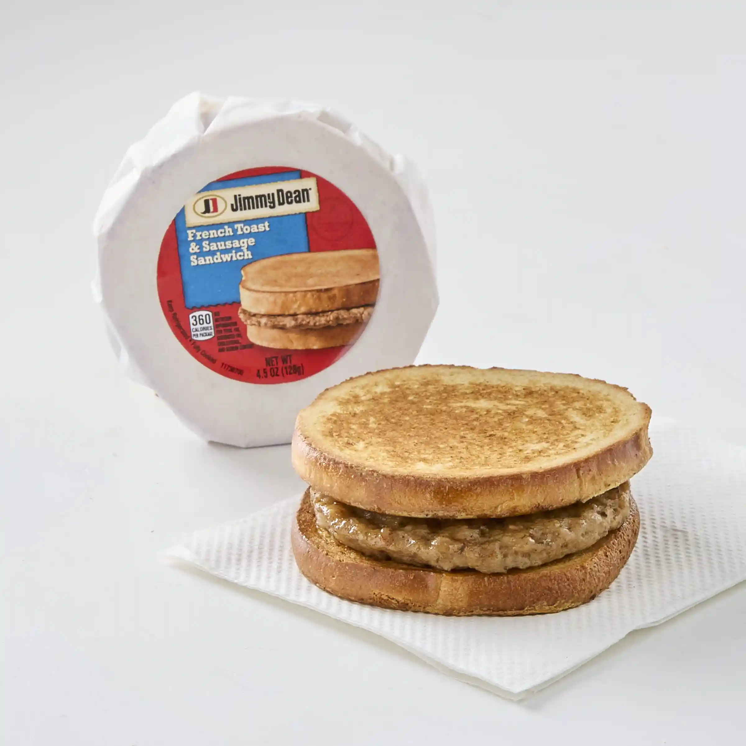Jimmy Dean® French Toast & Sausage Sandwich https://images.salsify.com/image/upload/s--BpwQZuAf--/q_25/dnszlm23ojmzr8qml8xz.webp