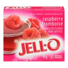 Jell-O Raspberry Jelly Powder, Gelatin Mix
