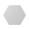 Wow Ice White 9×10 Hexagon Field Tile Matte
