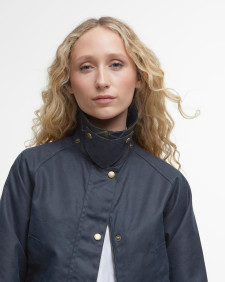 Acorn Waxed Jacket Classic Navy