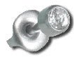 Ear Piercer Nemsco Metallic / Clear