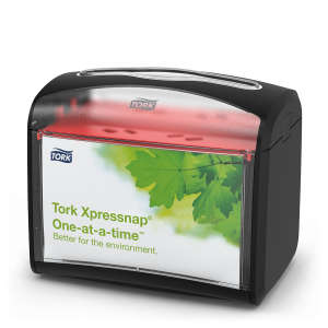 Tork, N4 Xpressnap® Tabletop,  Napkin Dispenser, Black