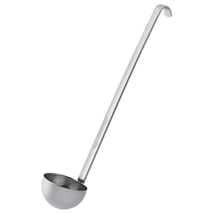 4-ounce stainless steel ladle with 12 ⅗-inch handle