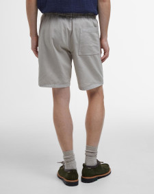 Natural Linen-Blend Shorts Mist