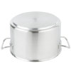 7-quart Intrigue® stainless steel sauce pot in mirror finish