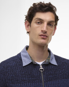 Bomber in maglia Paul Smith loves Barbour Navy