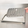 Half-size Super Pan V® stainless steel false bottom