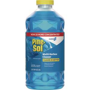 Clorox, CloroxPro® Pine-Sol® Multi-Surface Cleaner Concentrated, Sparkling Wave Scent,  80 oz Bottle