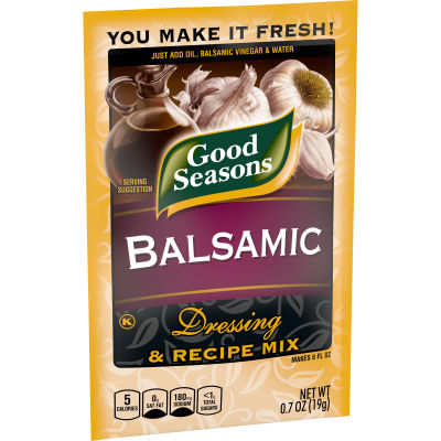 Good Seasons Balsamic Dry Salad Dressing and Recipe Mix 0.7oz single packet