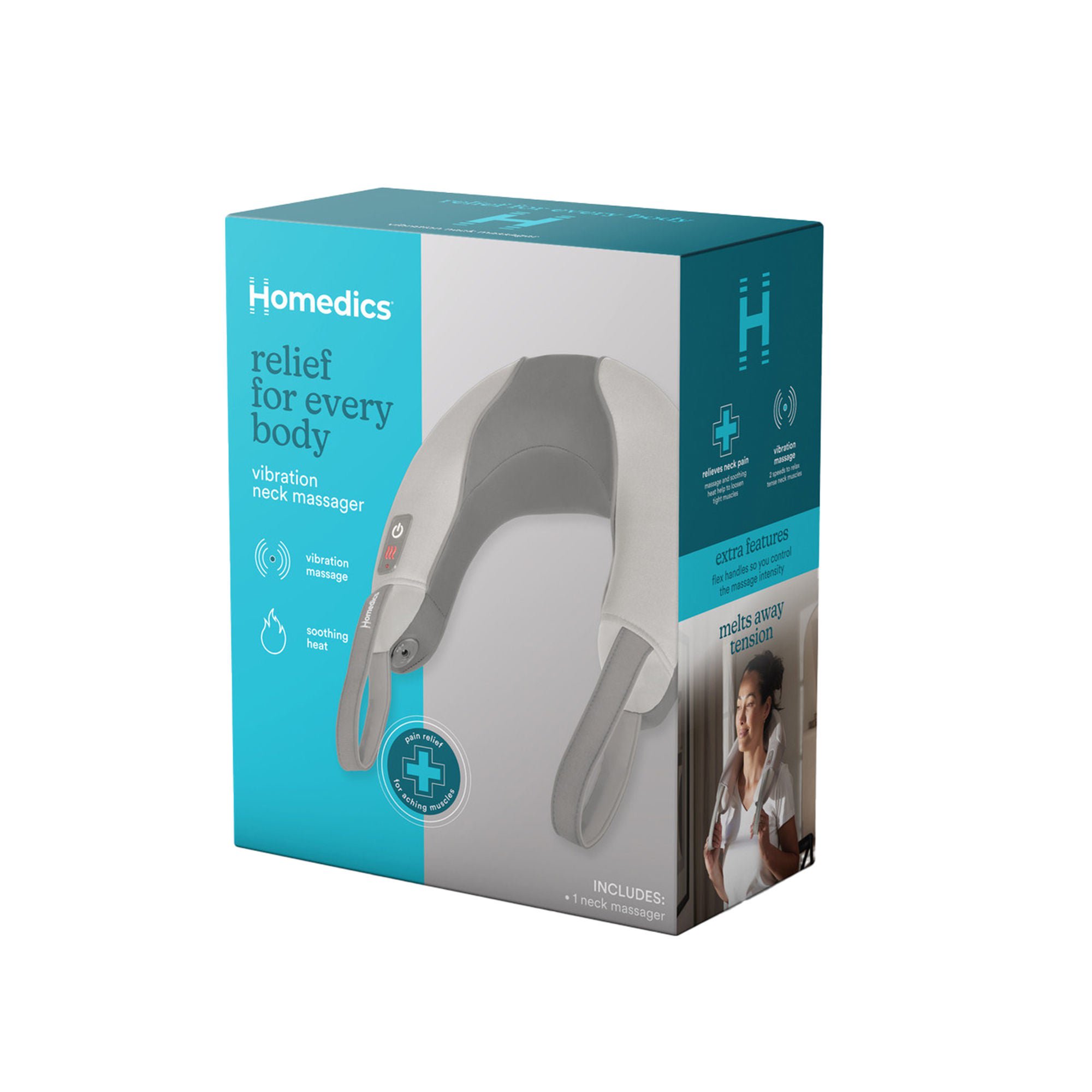 Homedics® Pro Therapy Vibration Neck Massager with Soothing Heat