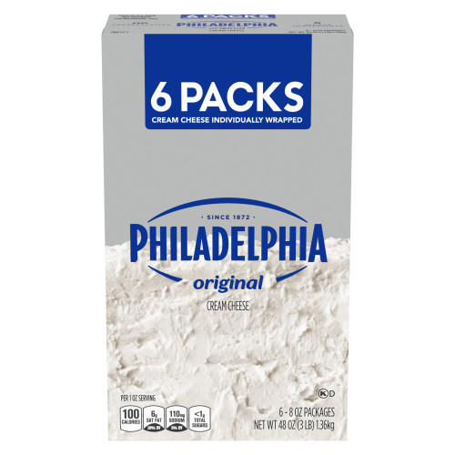 Philadelphia Original 6 Pack Brick Cream Cheese Image