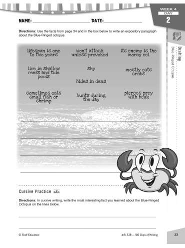 180 Days of Writing, Grade 5