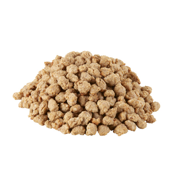 FONTANINI(r) Italian Sausage Topping, Cooked, Crumble, 35 pieces/oz, 3/5 lb . C1C0 - Front Center Out of Package (Hi Res)