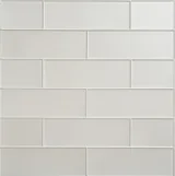 Bristol White 3×9 Field Tile Silk Bristol White 3×9 Field Tile Silk