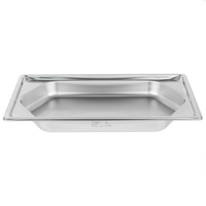 Full-size 2 ½-inch-deep Super Pan® stainless steel super shape hexagon wild pan