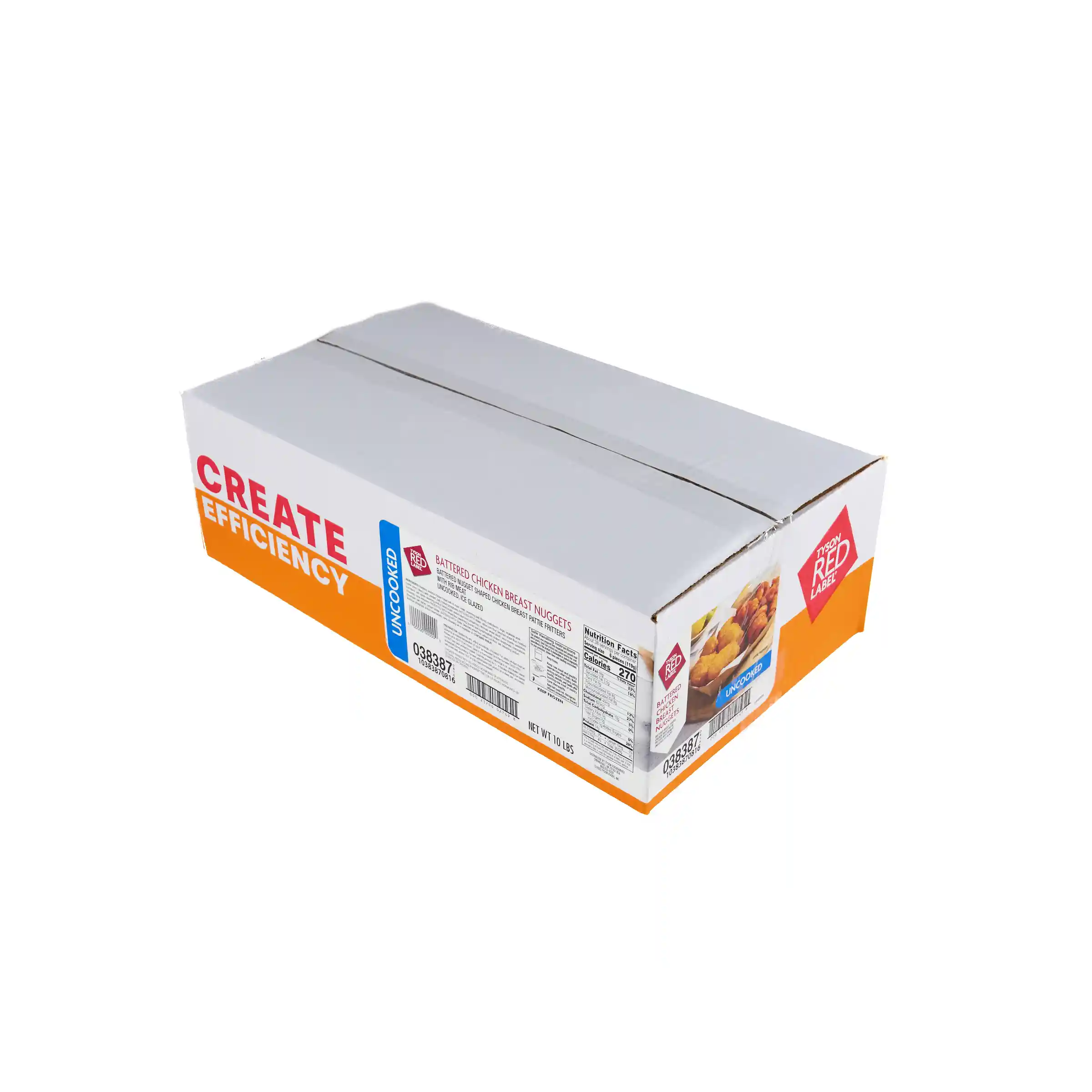 Tyson Red Label® Uncooked Battered Chicken Breast Nuggets_image_5