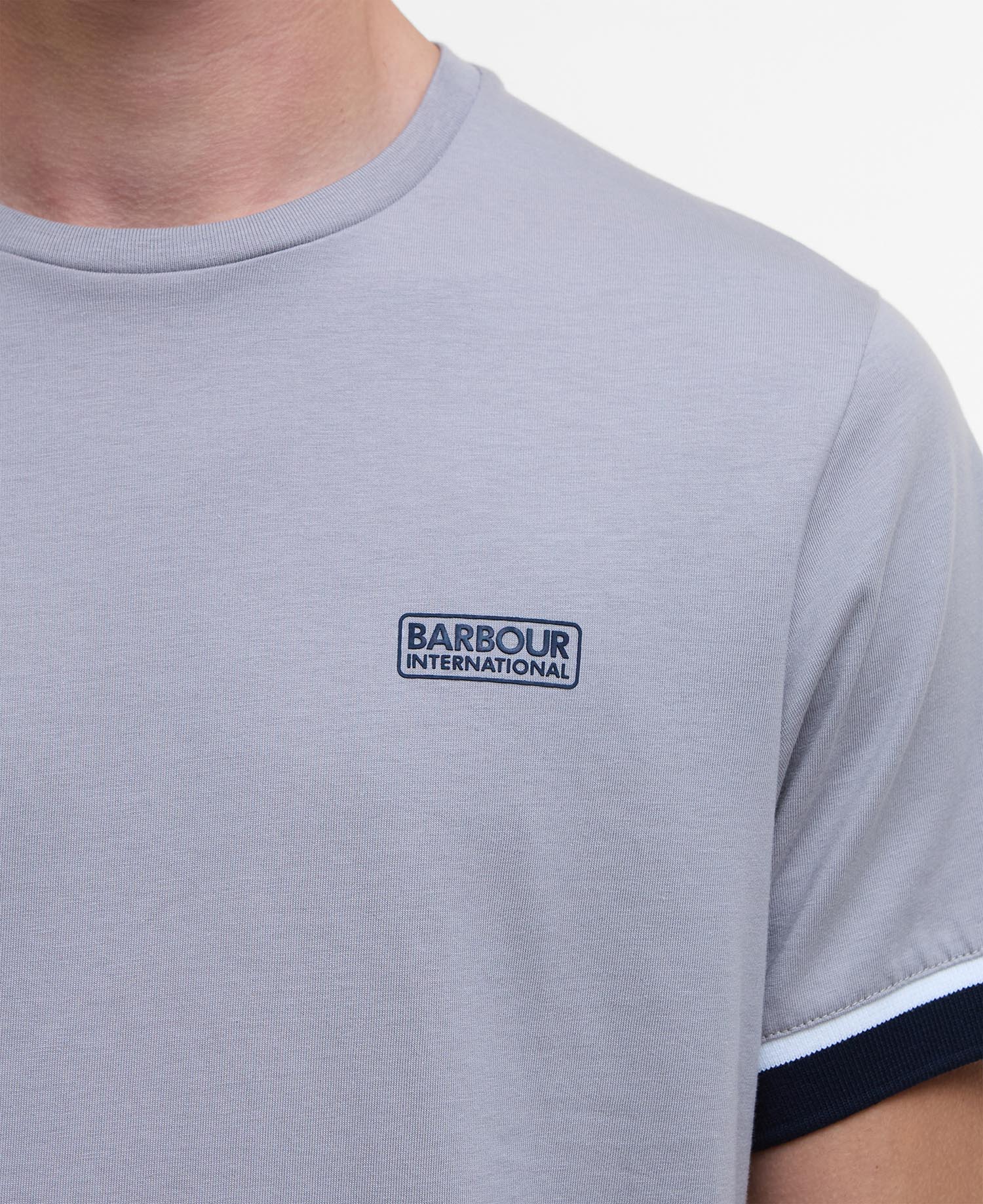 Deep Cuff Evan Tipped T-Shirt image number 4
