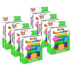 Kwik Stix&trade; Solid Tempera Paint Sticks, Neon Colors, 6 Per Pack, 6 Packs TPG610-6