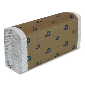 Boardwalk, Folded Towel, C-Fold, 1 ply, White