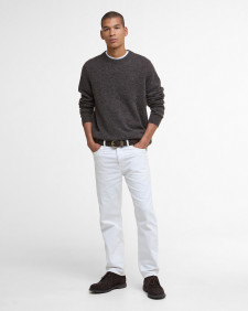 Tainsbury Crew Neck Jumper Dark Oak