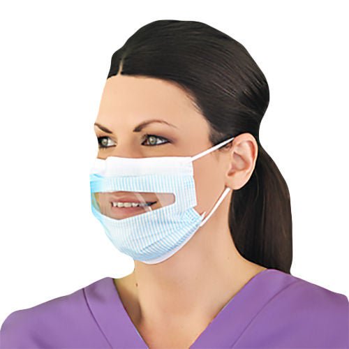 Procedure Mask ProGear® Clear-View® Anti-fog Film ASTM Level 1 Earloops One Size Fits Most