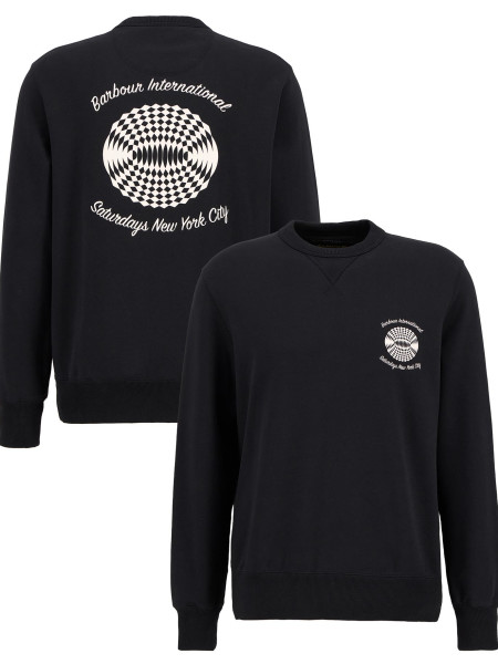 Barbour International x Saturdays NYC Graphic Sweatshirt Barbour International x Saturdays NYC Graphic Sweatshirt