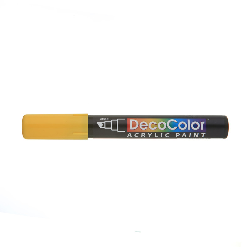 DecoColor® Acrylic Paint Marker, 315-S, Chisel Tip, Yellow #5
