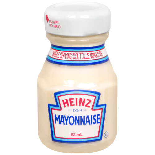  HEINZ mayonnaise, mini-bouteilles – 60 x 54 mL 