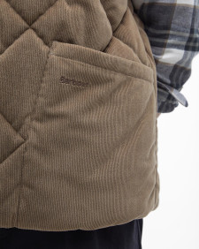 Gilet Liddesdale in velluto a coste sottili 