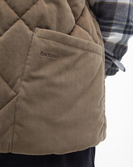 Gilet Liddesdale in velluto a coste sottili