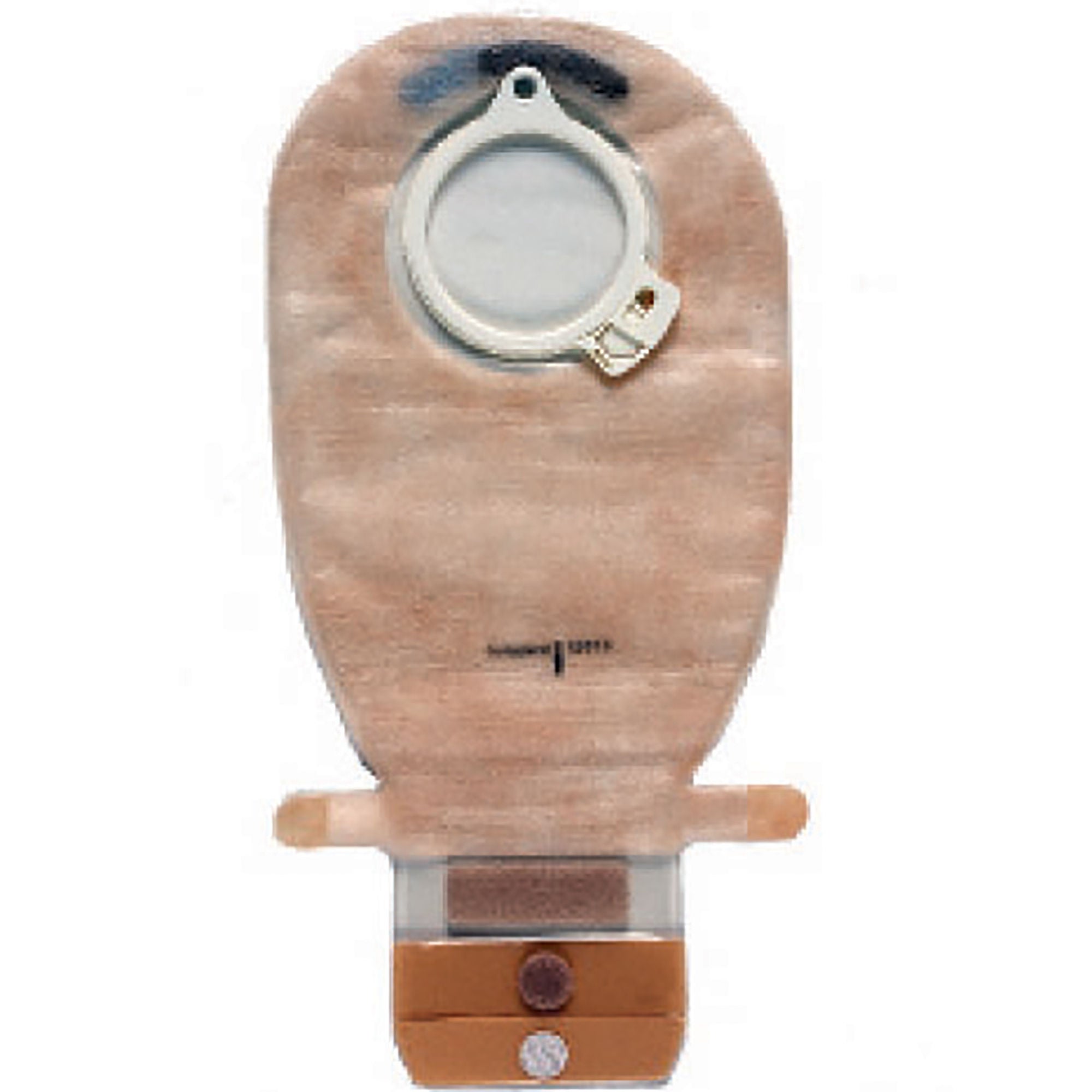 Assura® Original Two-Piece Opaque Ostomy Pouch, 50 mm Flange. Red Match