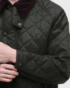 Oversized Transport Quilted Jacket Sage