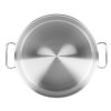 24-quart Intrigue® stainless steel sauce pot in mirror finish