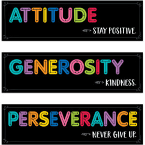 Mindset Motivation Headlines Mini Bulletin Board Set