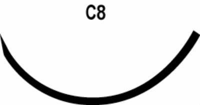 LOOK® Suture with C8 Needle
