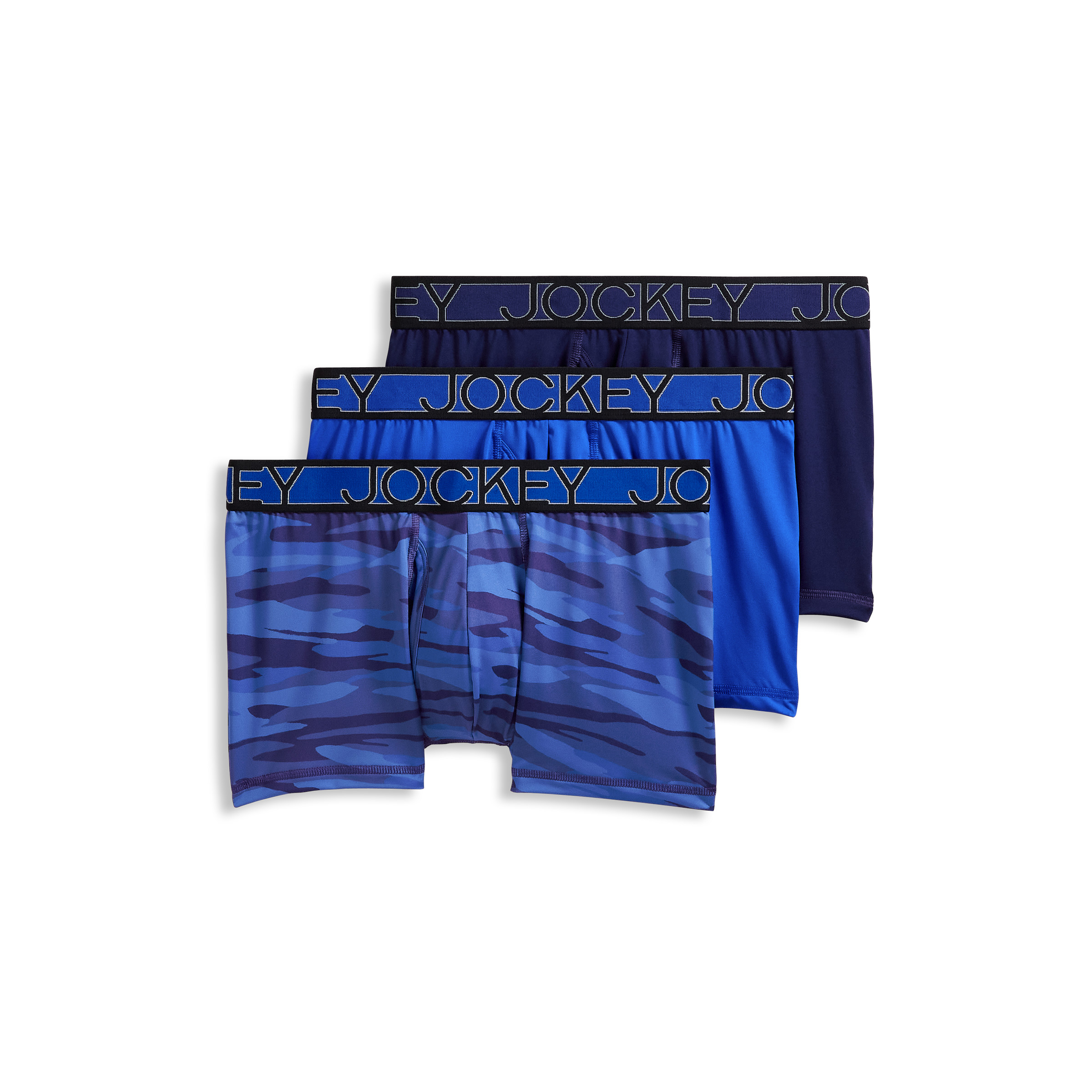 Jockey Men's Active Microfiber 2.5" Trunk - 3 Pack - Picture 16 of 43
