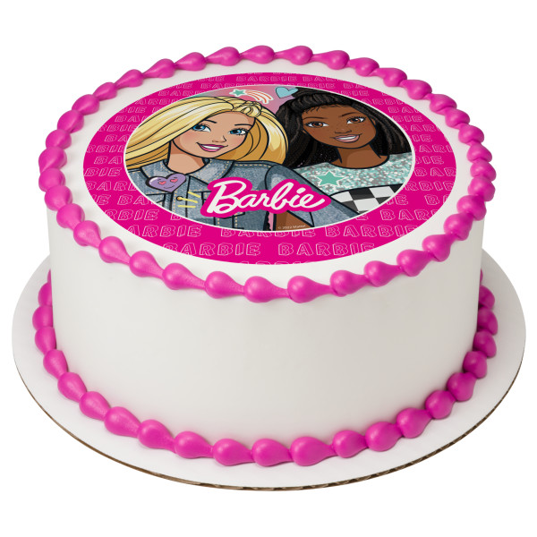 Barbie™ Friends Forever PhotoCake® Edible Image®