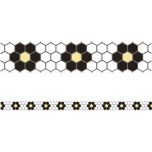 The Hive Floral Mosaic Deco Trim&reg;, 37 Feet