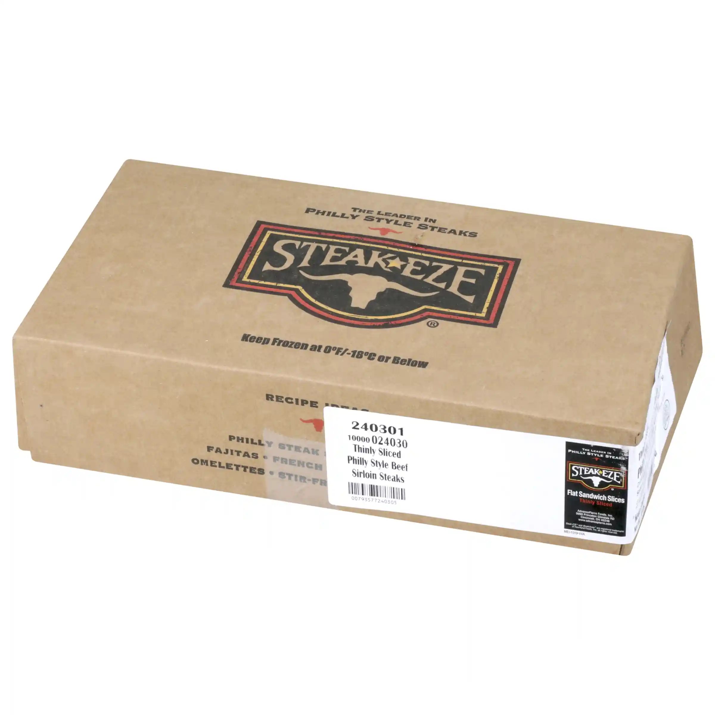 Steak-EZE® Traditional Beef Flat Steak, Marinated, 3 oz_image_5