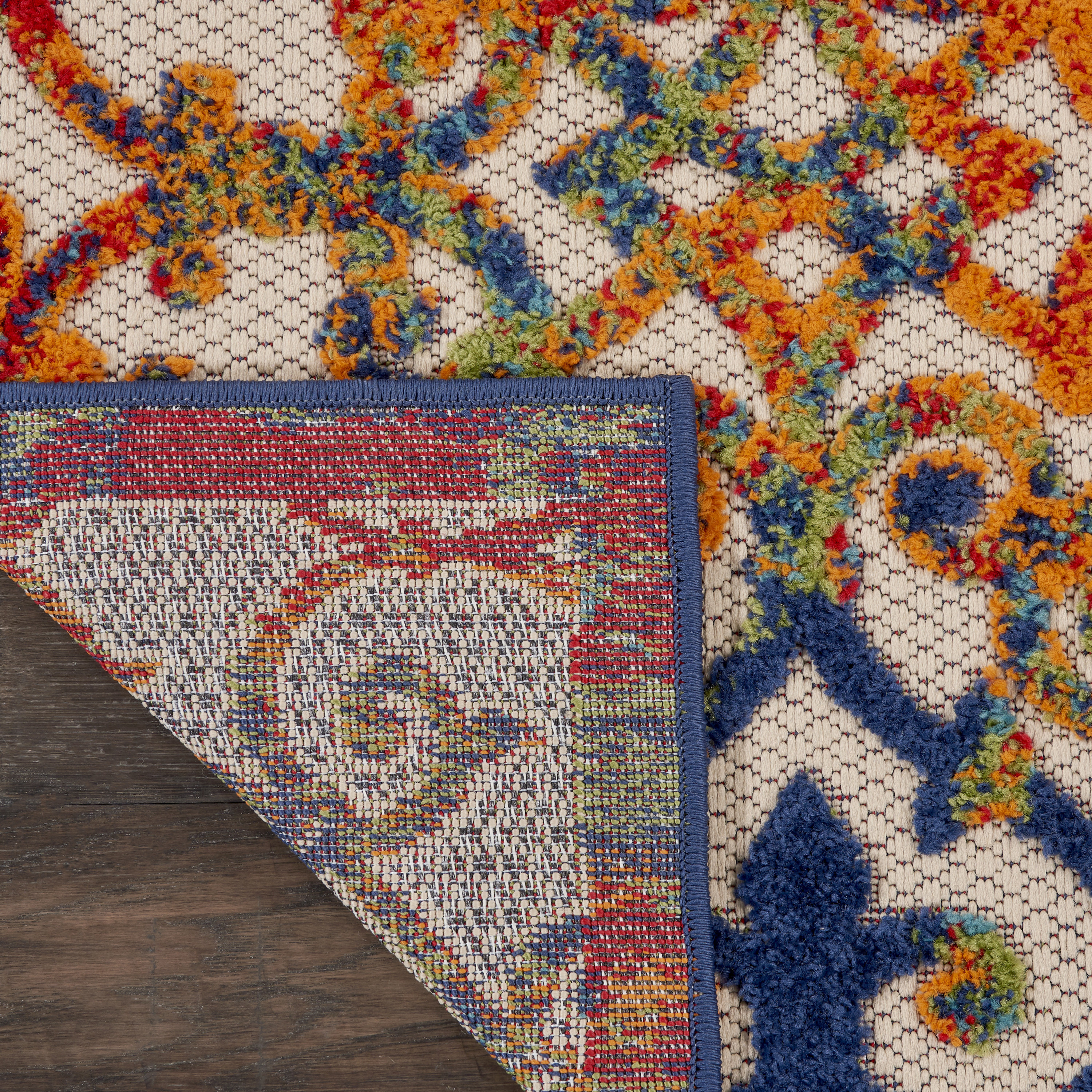 Nourison Aloha 2'8" x 4' Multicolor Contemporary Rug