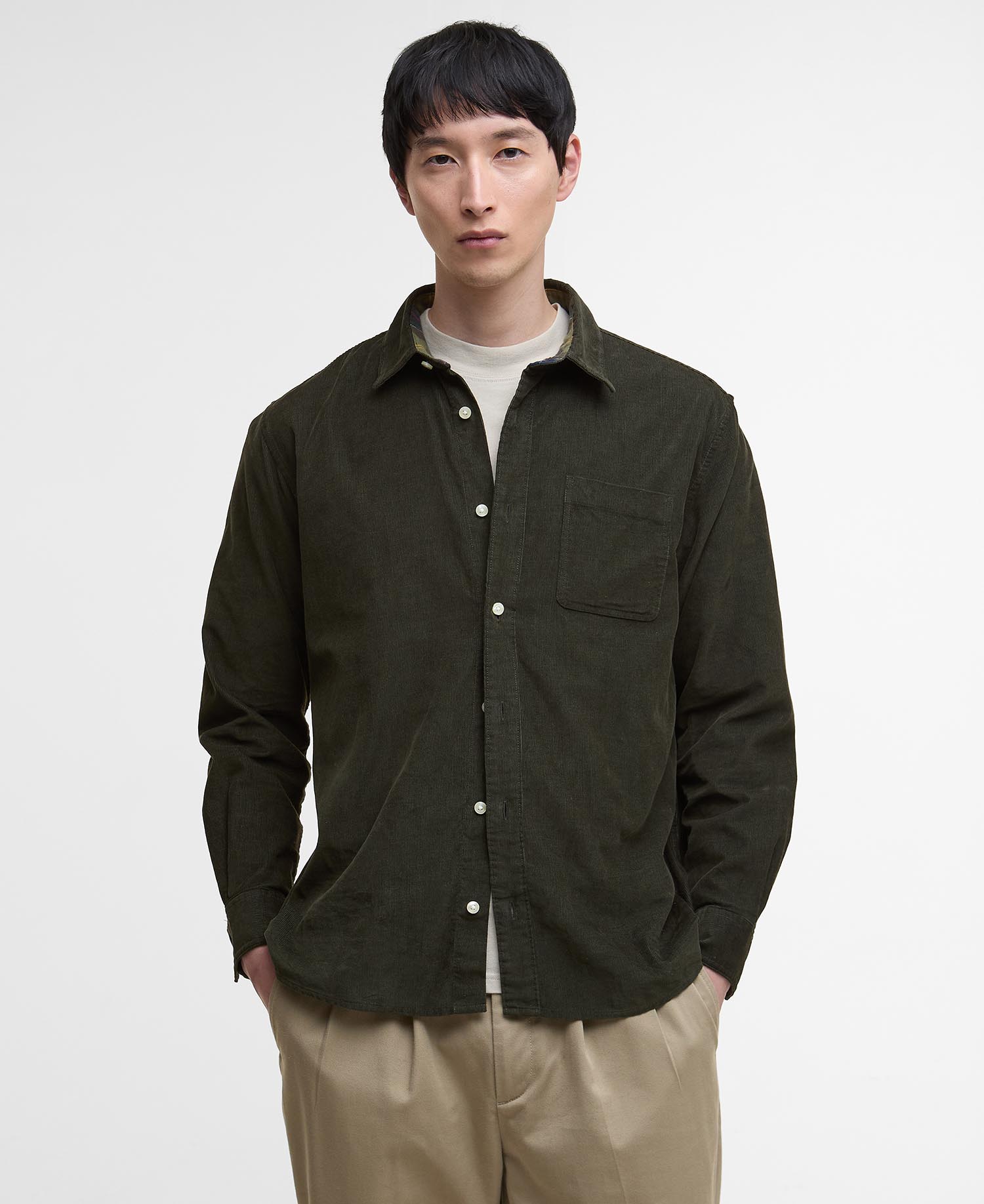 Camicia a coste oversize Ramsey image number 0